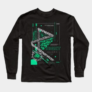 R graffiti Long Sleeve T-Shirt